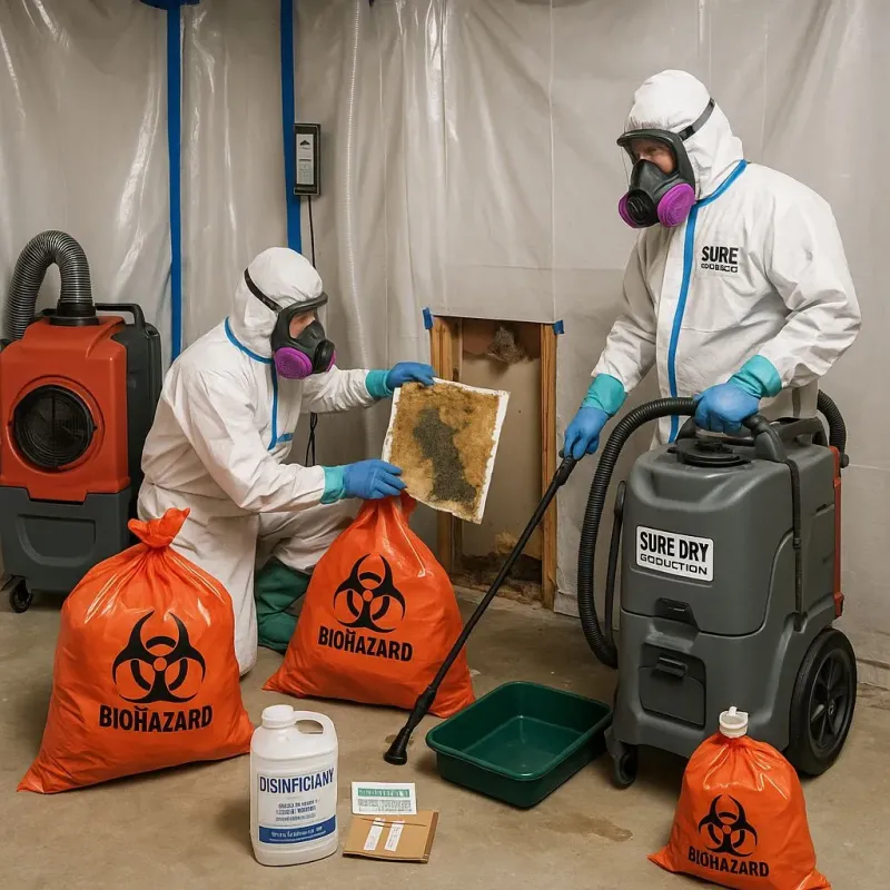Contaminated Water Handling Protocols process in Garner, NC