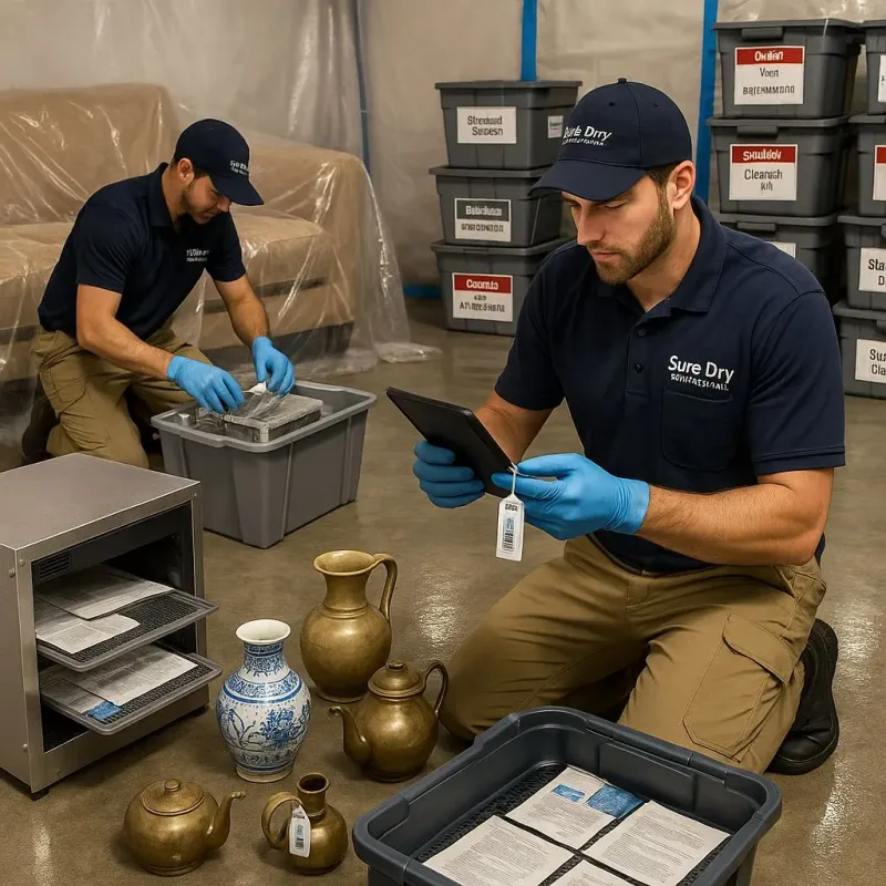 Content Protection and Restoration process in Garner, NC